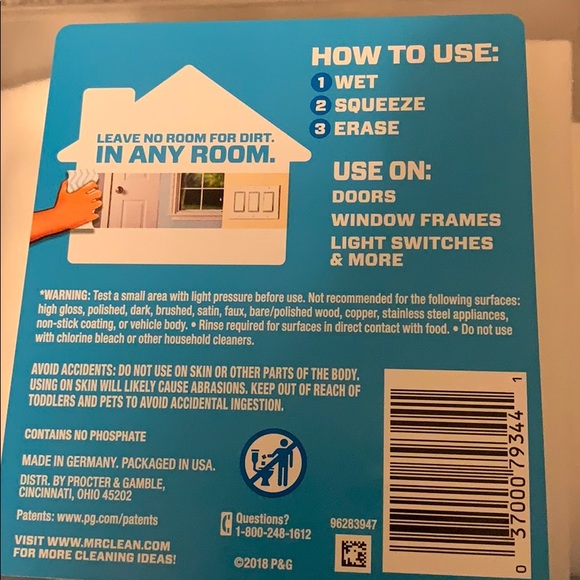 Mr. clean magic Eraser - Picture 5 of 5